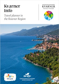 Travel planner in the Kvarner Region, 2023.
