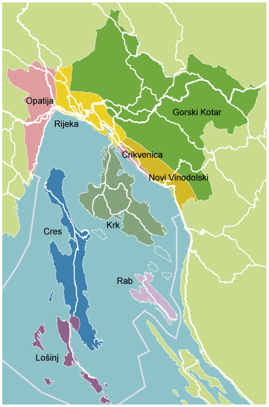 gorski kotar karta Restorani i konobe gorski kotar karta